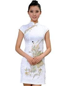 旗袍礼仪吃瓜,吃瓜时的优雅风范