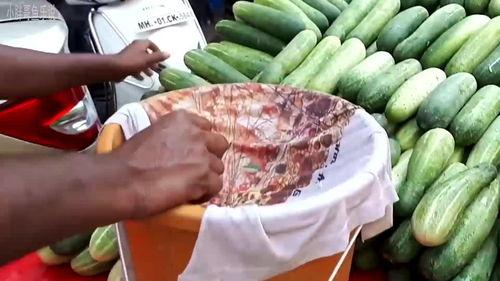 印度特色吃瓜的视频